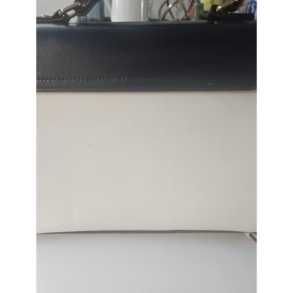 Dune London color block Crossbody Handbag Cream, Navy, Black - Picture 5 of 9